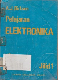 Image of Pelajaran Elektronika Jilid.1
