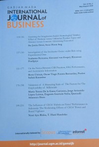 Image of Gadjah Mada International Journal of Business