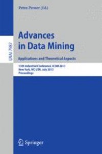 Image of Advances in Data Mining : Applications and Theoretical Aspects