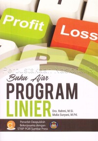 Image of Buku Ajar : Program Linier