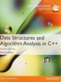 Image of Data structures and algorithm analysis in C++