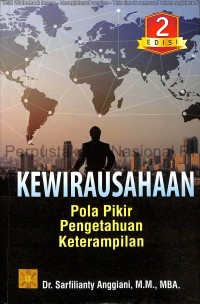 Image of Kewirausahaan : Pola Pikir Pengetahuan Keterampilan