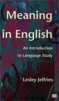 Image of Meaning in English : an introduction to language study