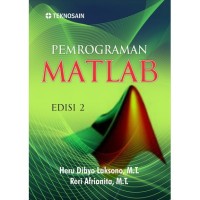 Image of Pemrograman matlab