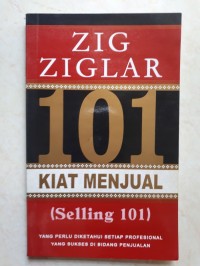 Image of 101 Kiat Menjual : Selling 101